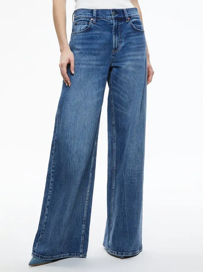 TRISH MID RISE BAGGY JEAN